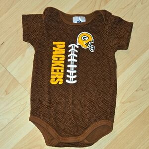 Greenbay Packers Football Design Onesie 18 Month Official Nfl Gear